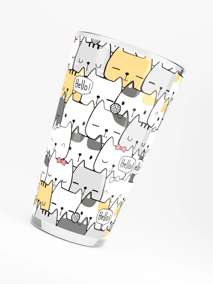Hello Kitty Cat Party Pint Glass product image (6)