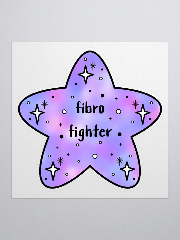 Fibro Fighter Sticker product image (1)
