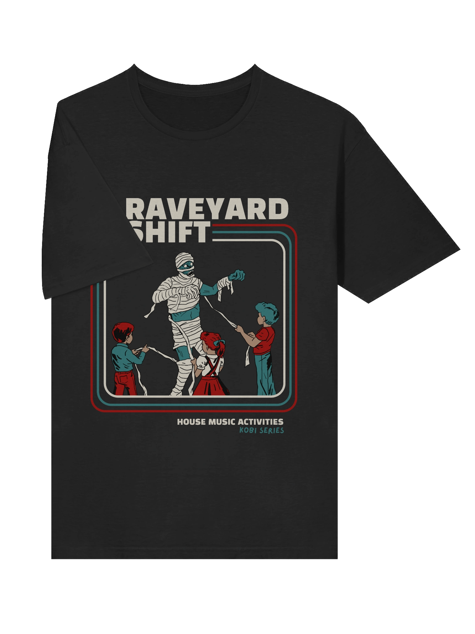 Raveyard Shift Halloween Unisex T-Shirt product image (7)