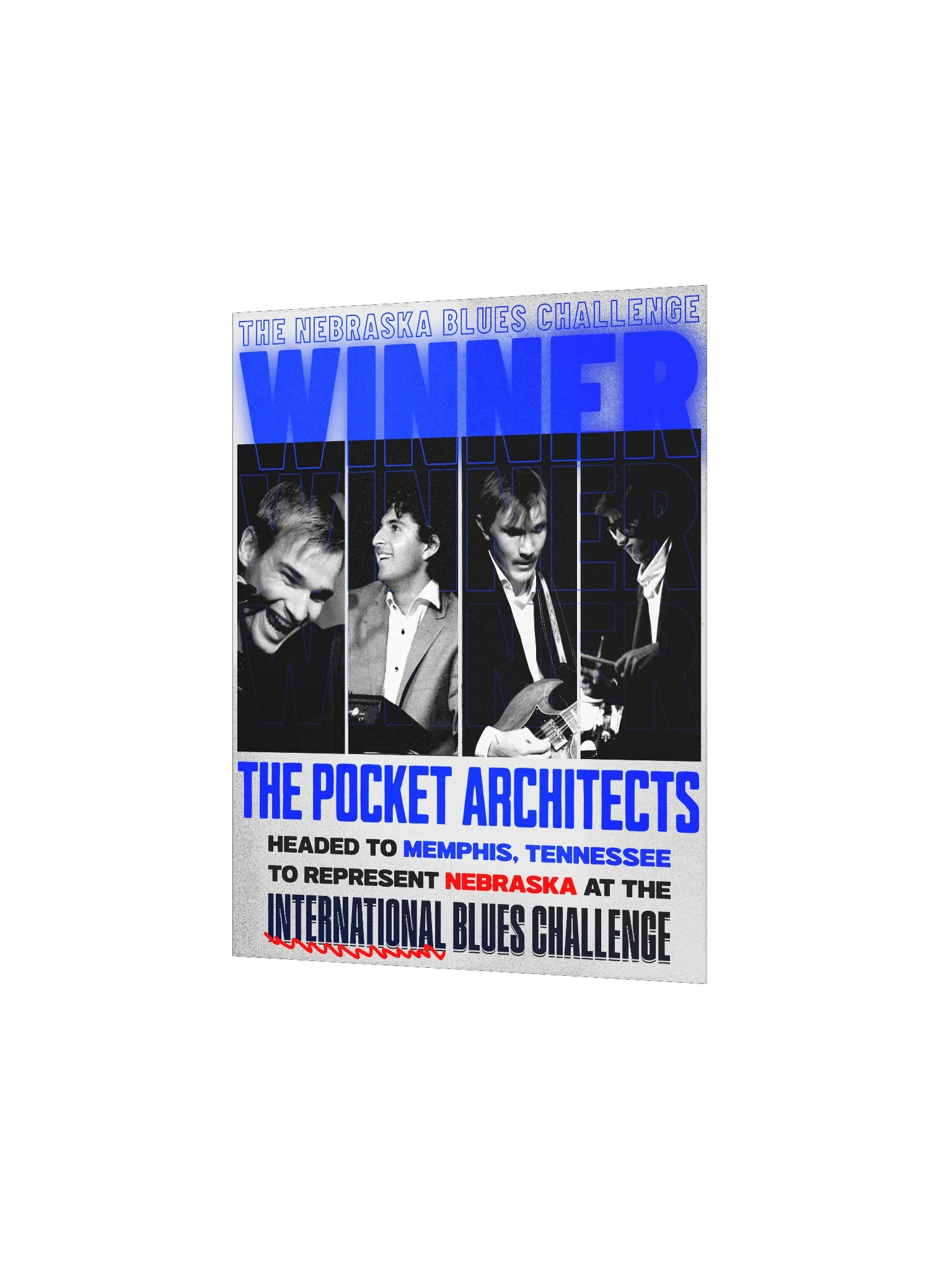 Nebraska Blues Challenge Winner Poster product image (3)