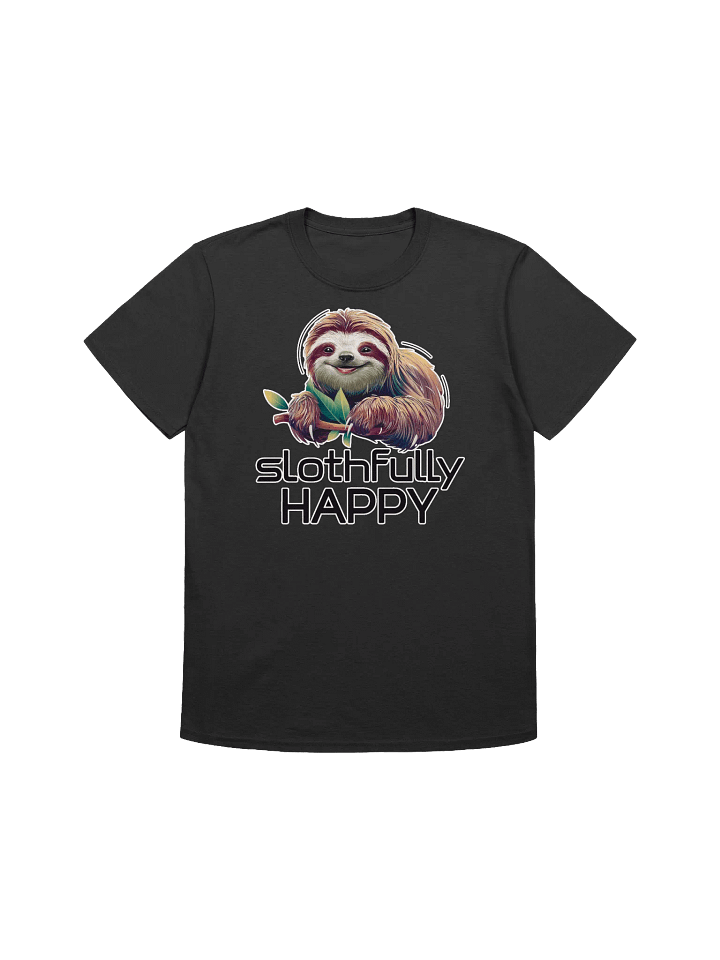 Sloth Lover - Slothfully Happy T-Shirt product image (2)
