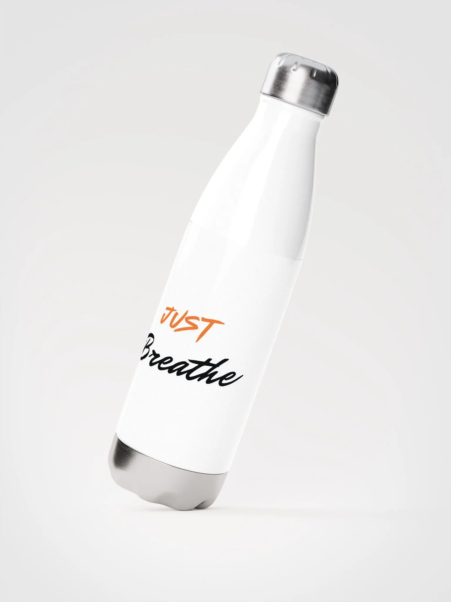 JUST Breathe Stainless Steel Water Bottle product image (2)