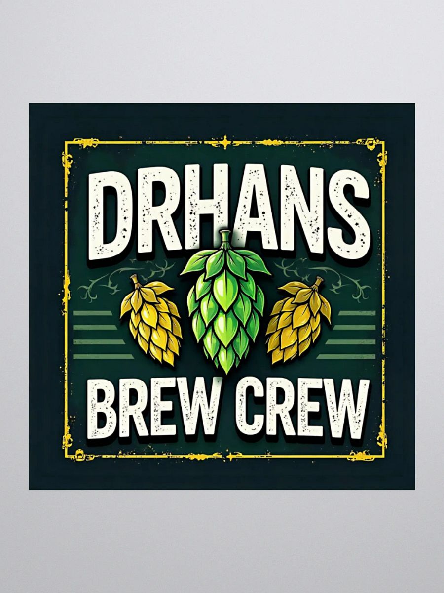 Brew Crew Kiss Cut Sticker product image (3)