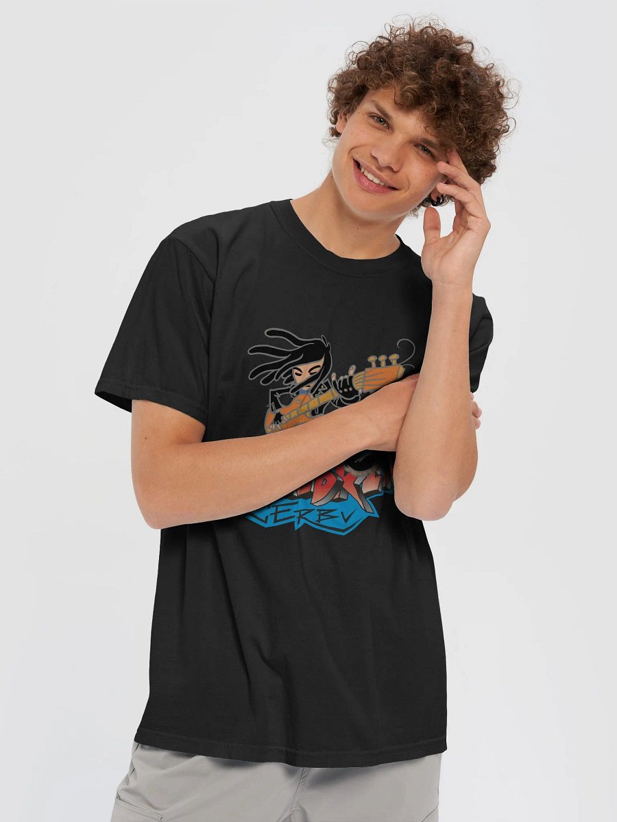 Energetic Guitarist Graffiti Tee product image (1)