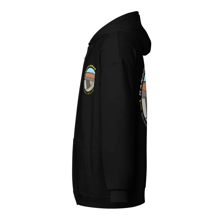 Random Roadcuts Zip Hoodie product image (3)