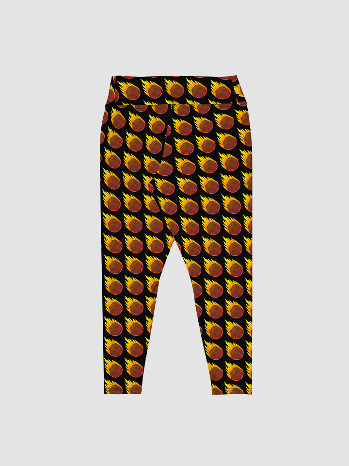 Comet Plus Size Leggings (Black) product image (2)