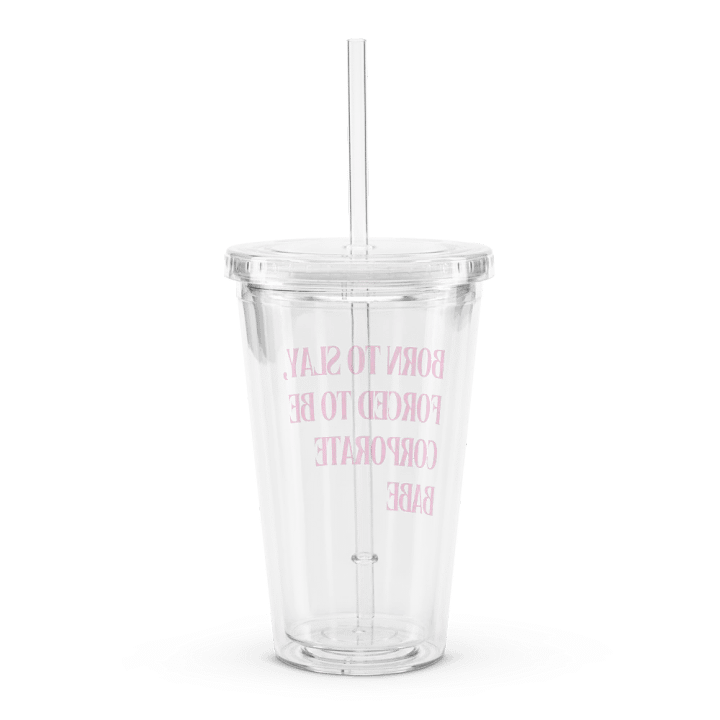 Corporate Babe Clear Tumbler product image (2)