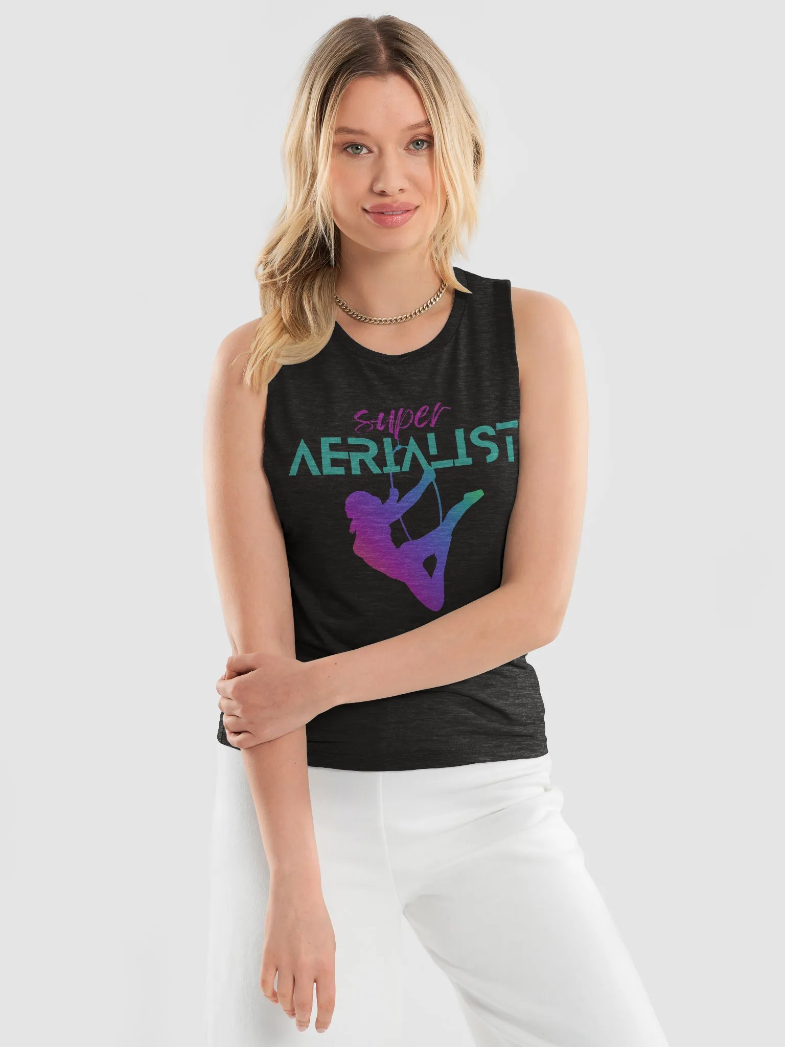 Super Aerialist Flowy Muscle Tank product image (3)