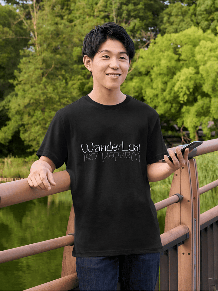 Wonderlust Upside-Down T-Shirt product image (2)