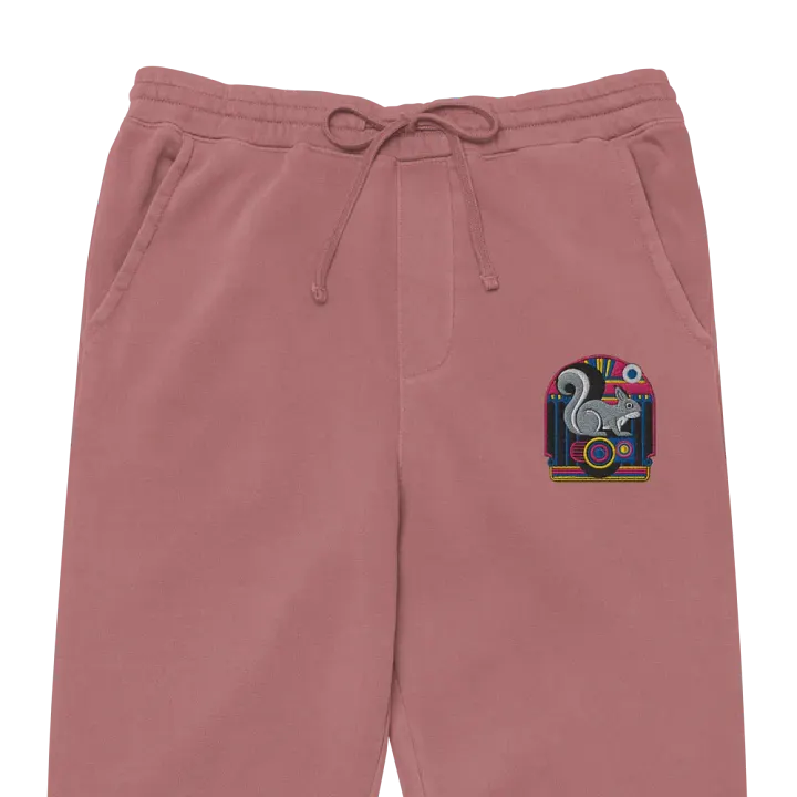 Stylized Pooky Design Embroidered Ultra Premium Joggers product image (1)