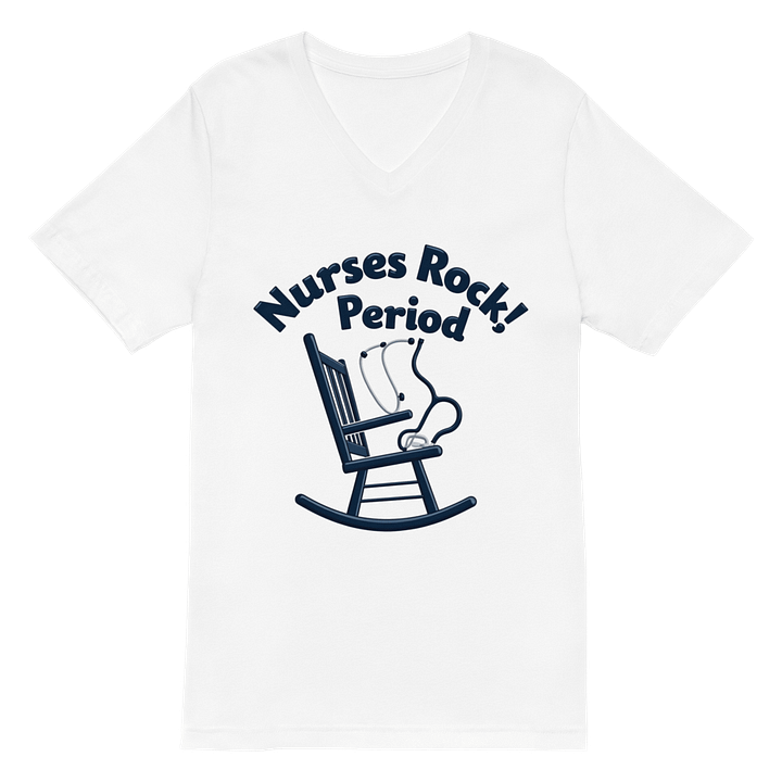 Rocking Chair Nurses V-Neck Tee product image (2)