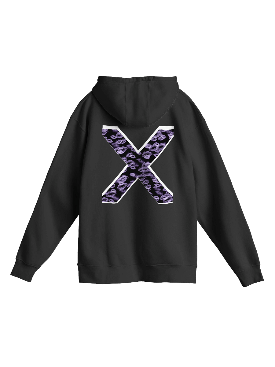 Black X Lilac Lipstick Kisses | Hoodie product image (1)