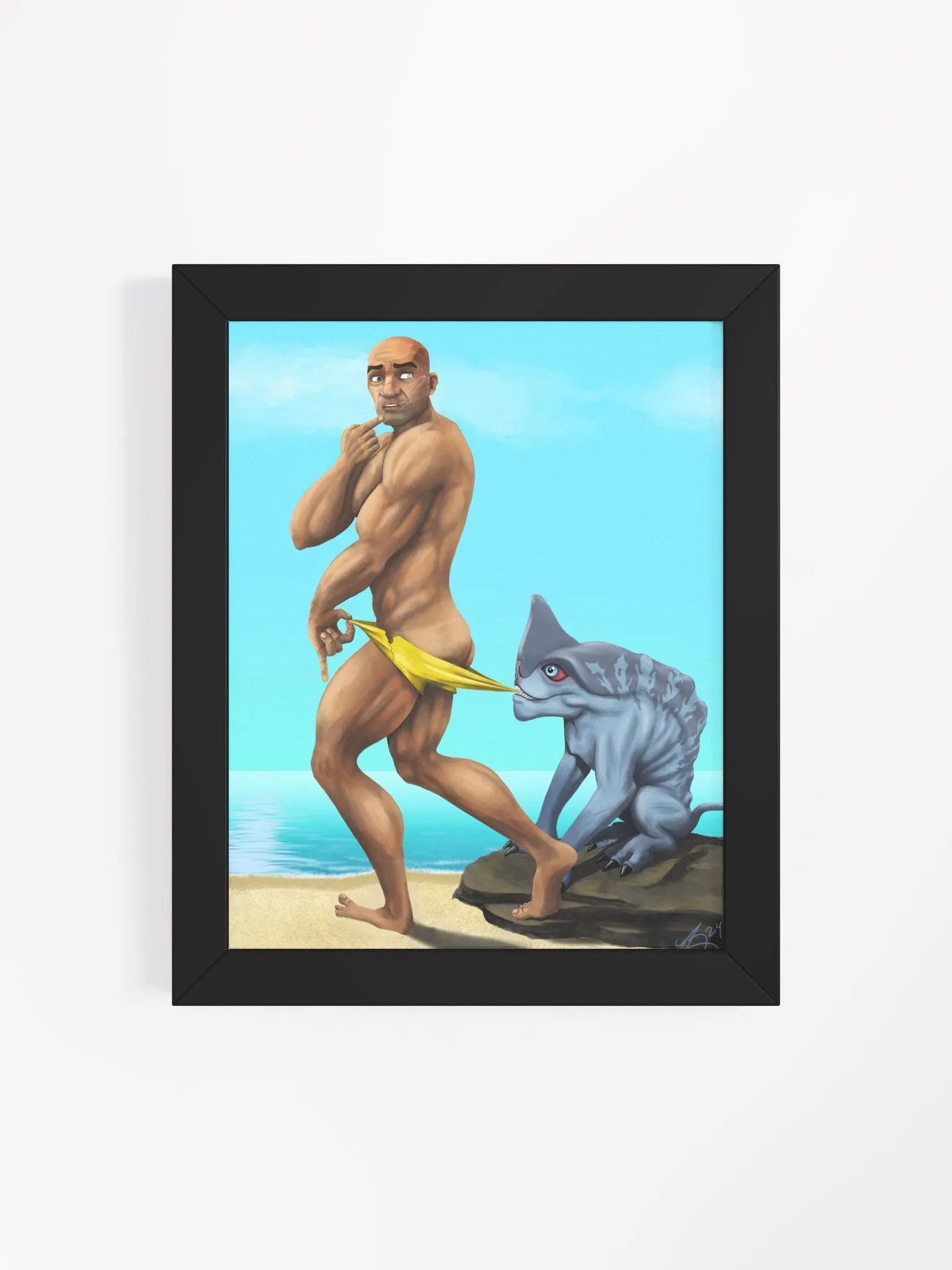 Beach Wrecker Framed Poster product image (4)
