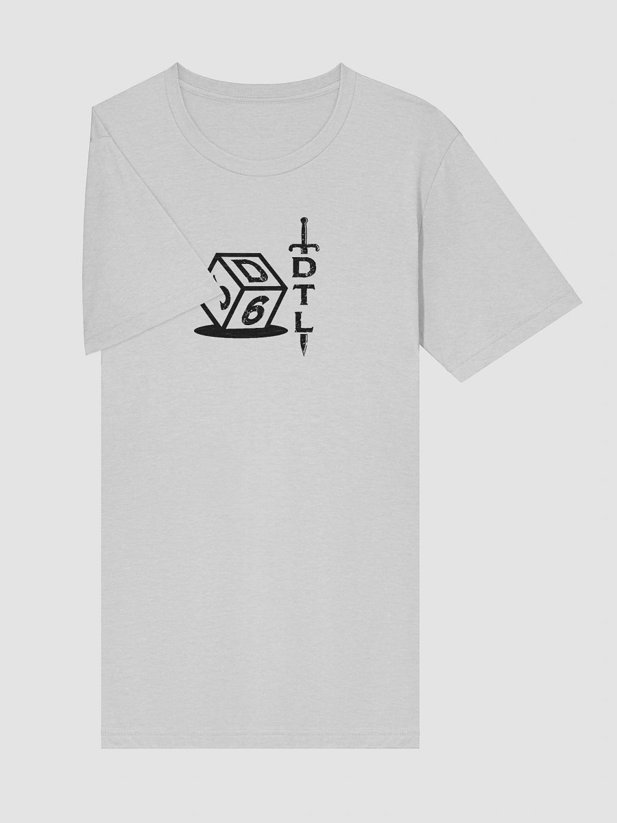 3d6DTL Vertical Logo on Light Triblend T-Shirt product image (29)