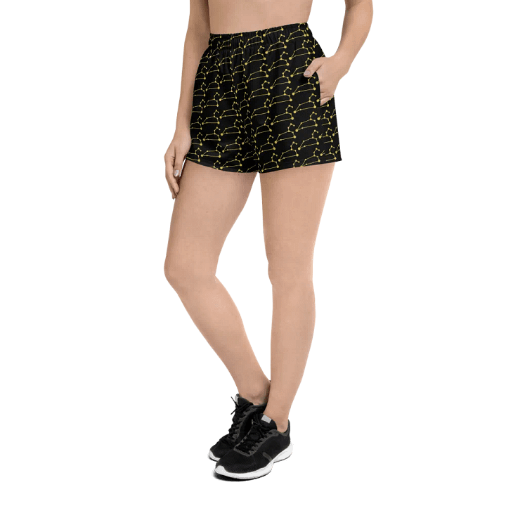 Galactic Leo Unisex Athletic Shorts product image (2)