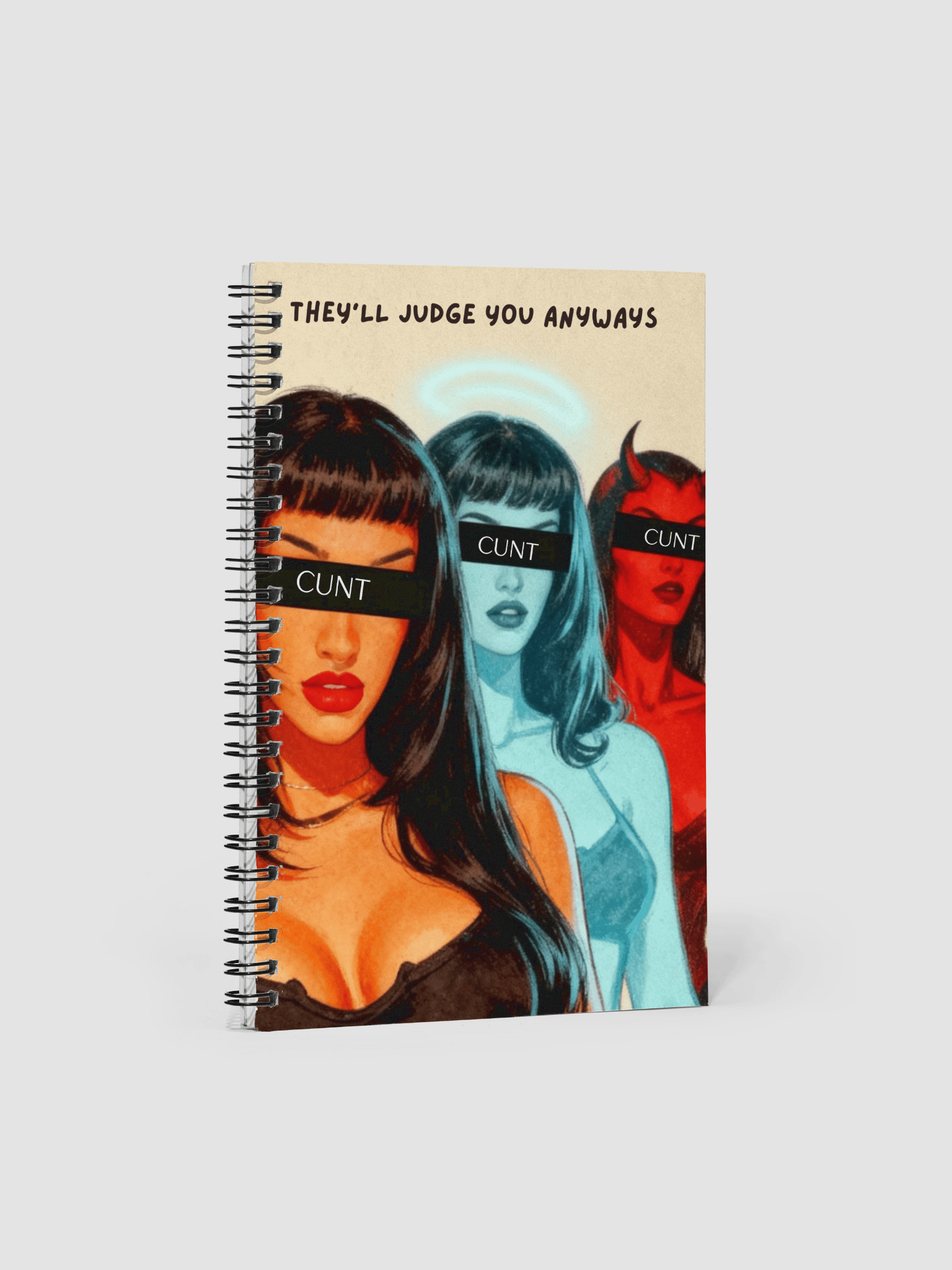 They'll judge you anyways - Notebook product image (1)