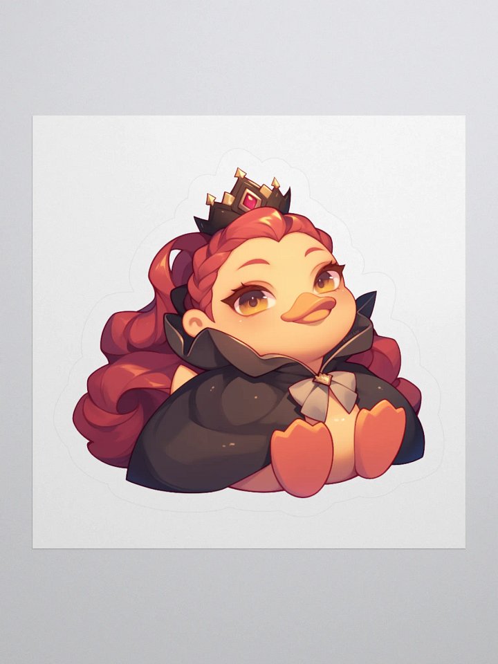 Queen of Duckery - Sticker product image (1)