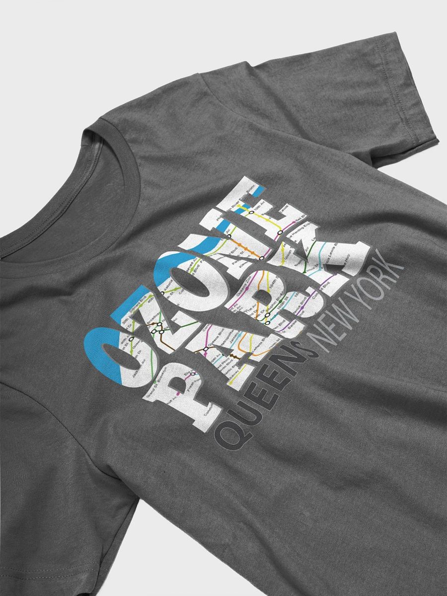 Fun Cool Ozone Park Queens New York with Subway Map T-Shirt product image (4)