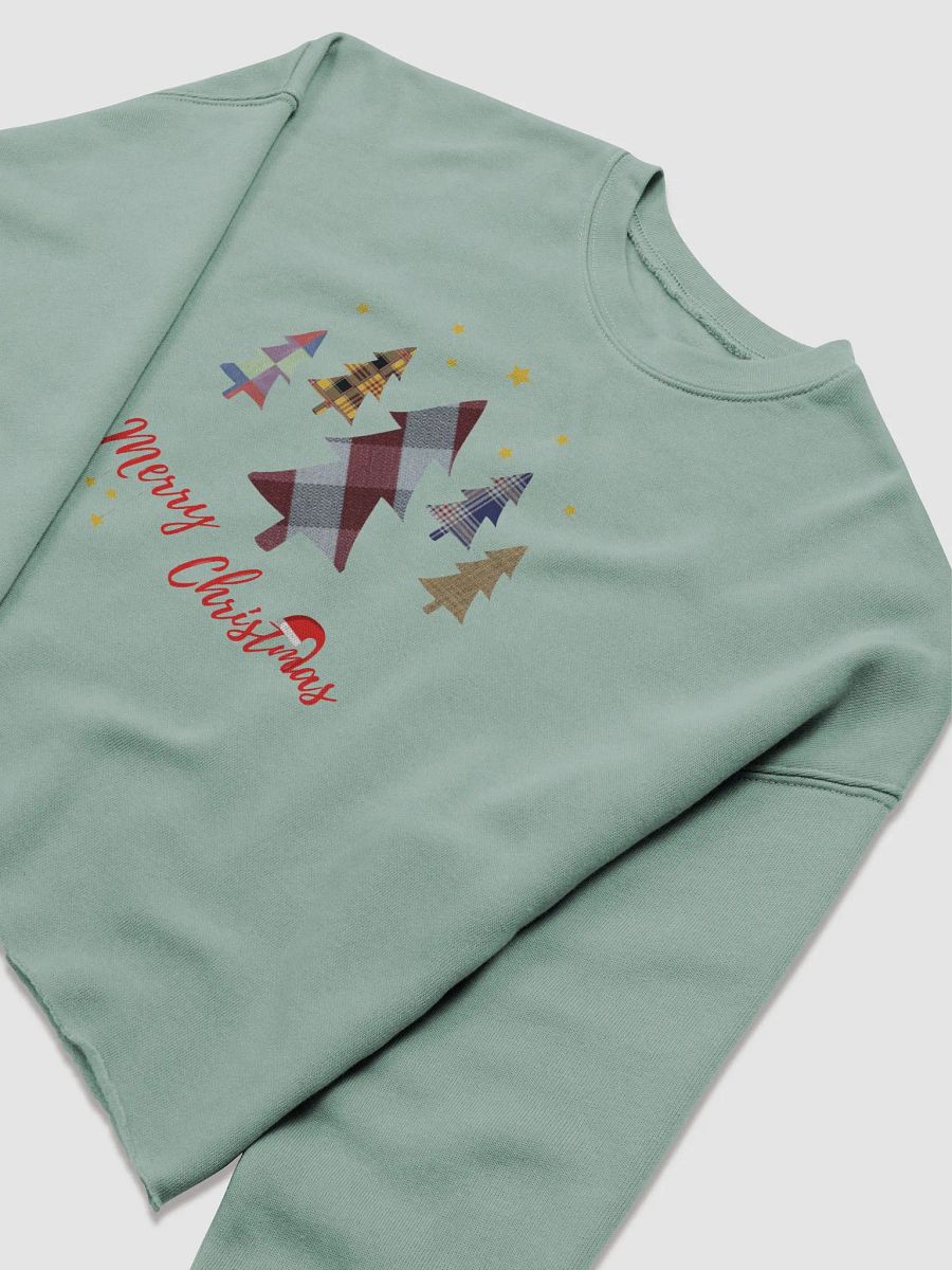 Happy Holidays in Christmas Women's Fleece Crop Sweatshirt product image (5)