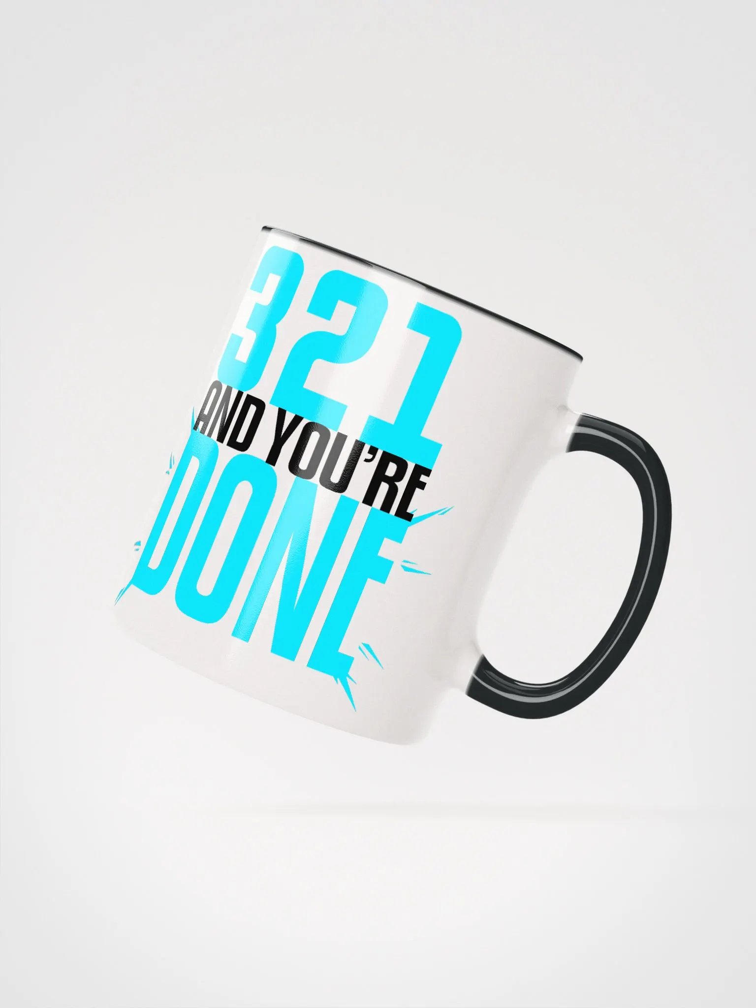 'DONE' Blue Mug product image (2)