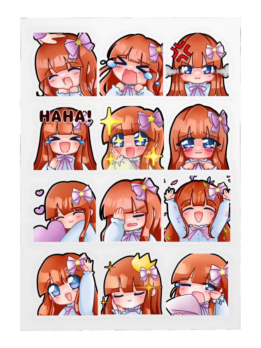 Emote Sticker Set 1 product image (3)