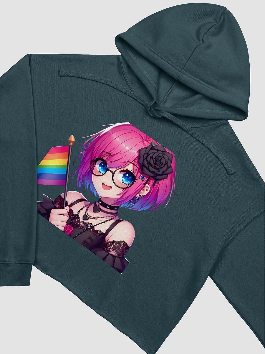 BellaRose Pride Flag Crop hoodie product image (3)