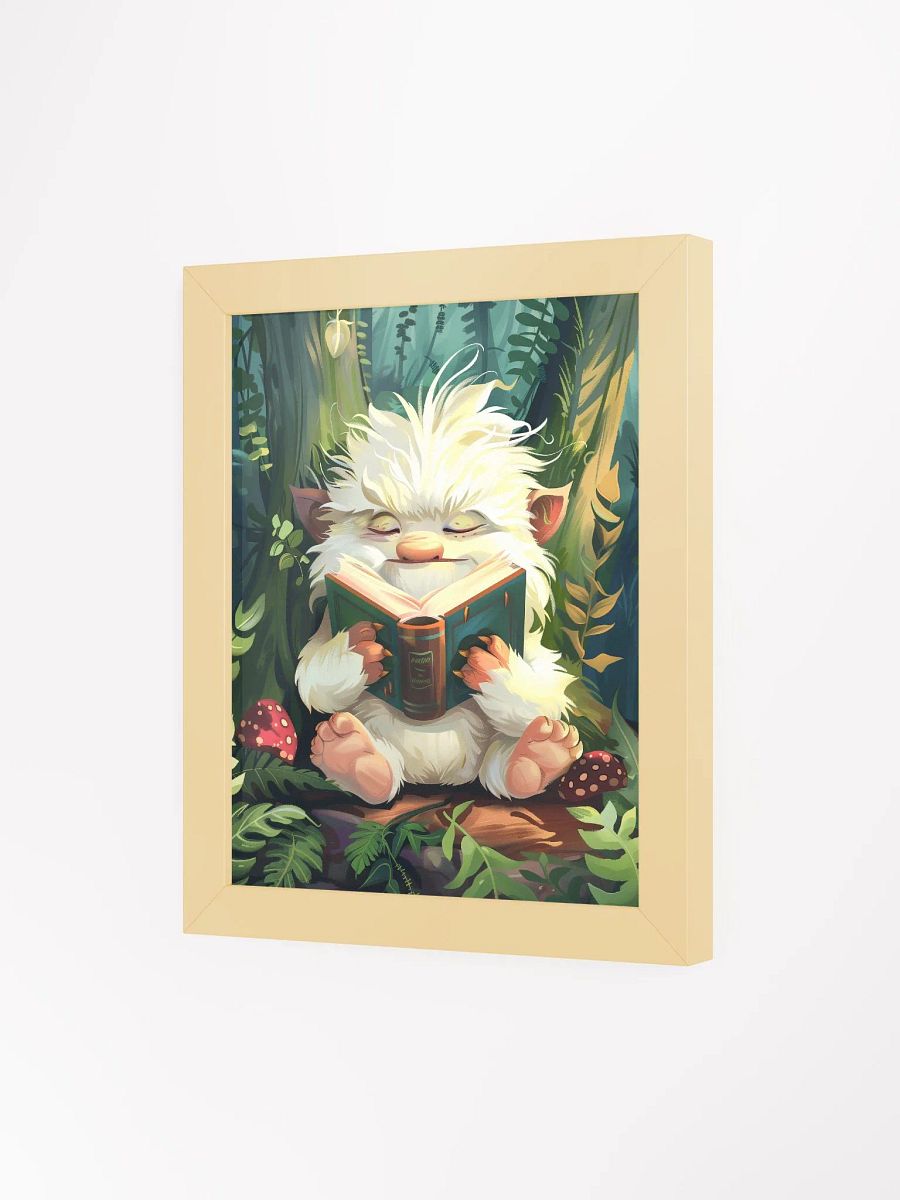 Poster encadré Troll Blanc product image (15)