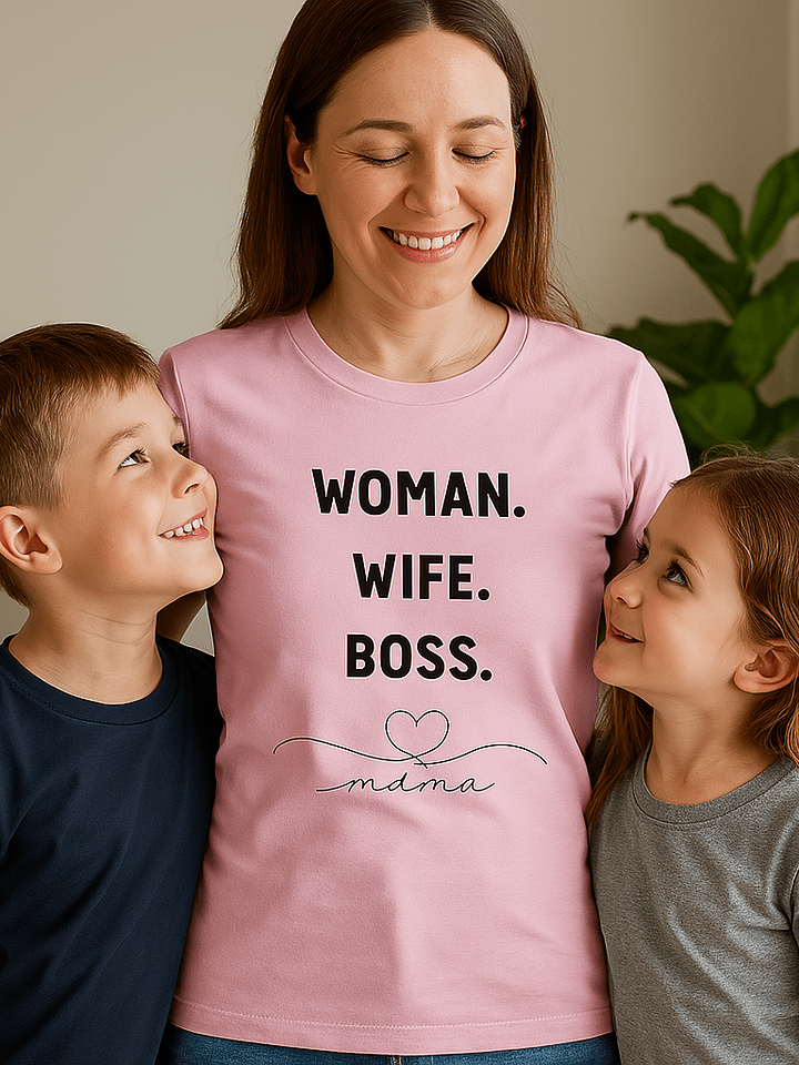 WOMAN WIFE BOSS T-Shirt product image (1)