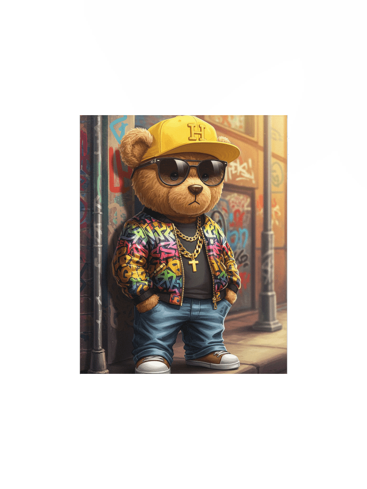 HipHop Teddy Print product image (1)