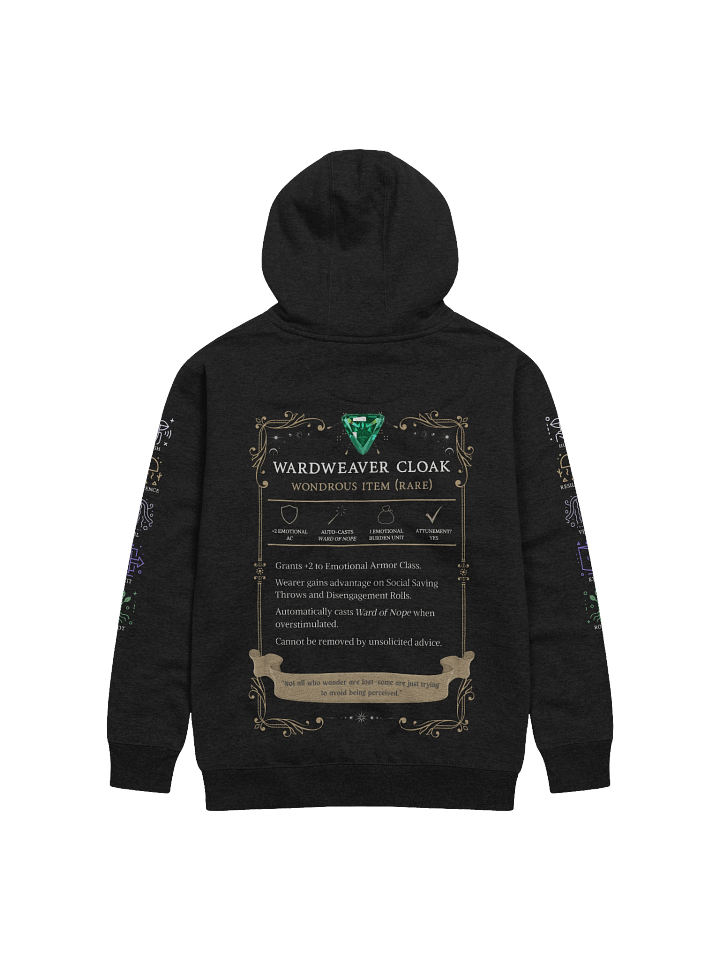 Spellshield Hoodie: Wardweaver product image (2)