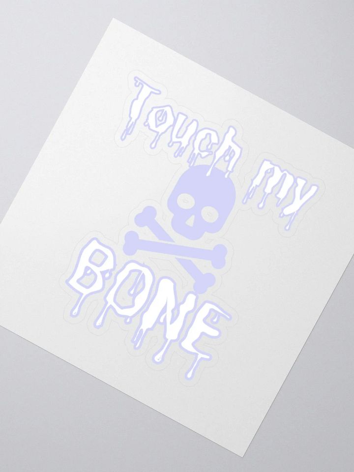 Touch My Bone, Sticker, Blue product image (6)