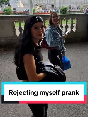 Rejecting myself prank 😭 #fyp #foryou #viral 