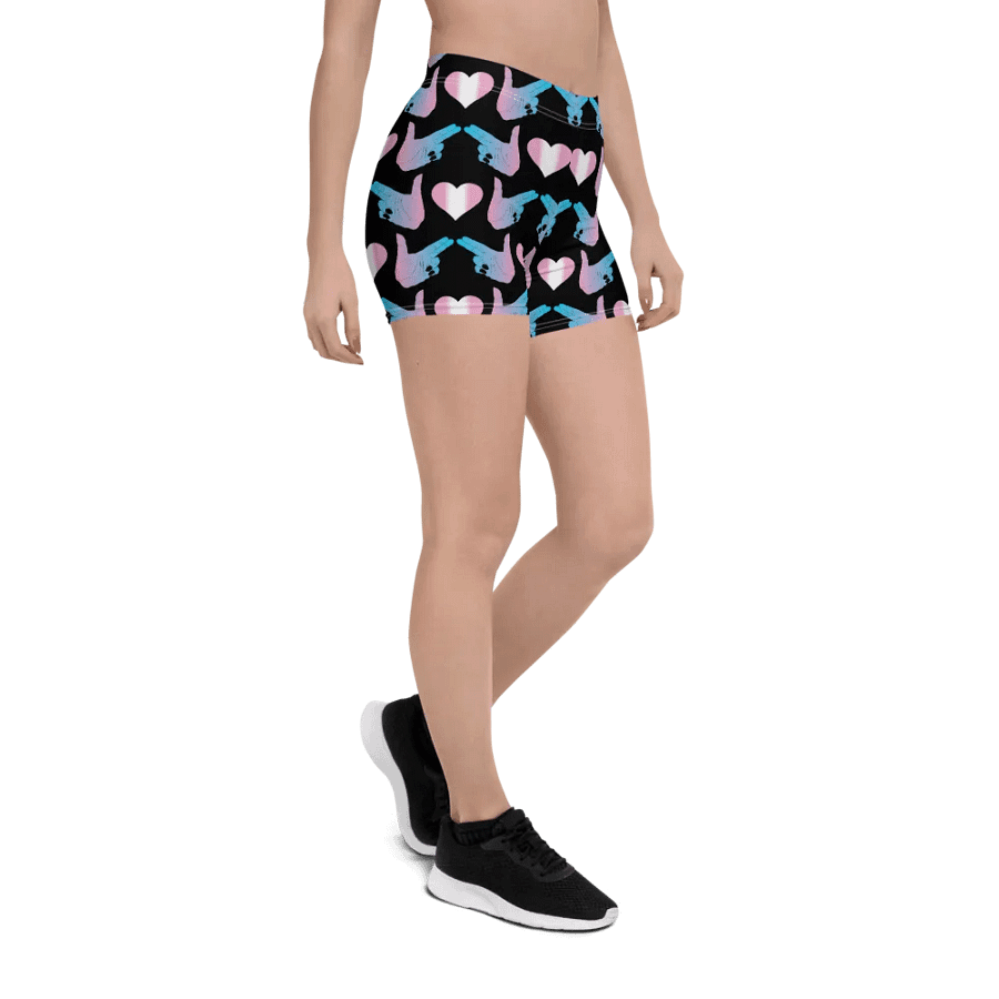 Finger Guns (trans flag) Shorts product image (6)