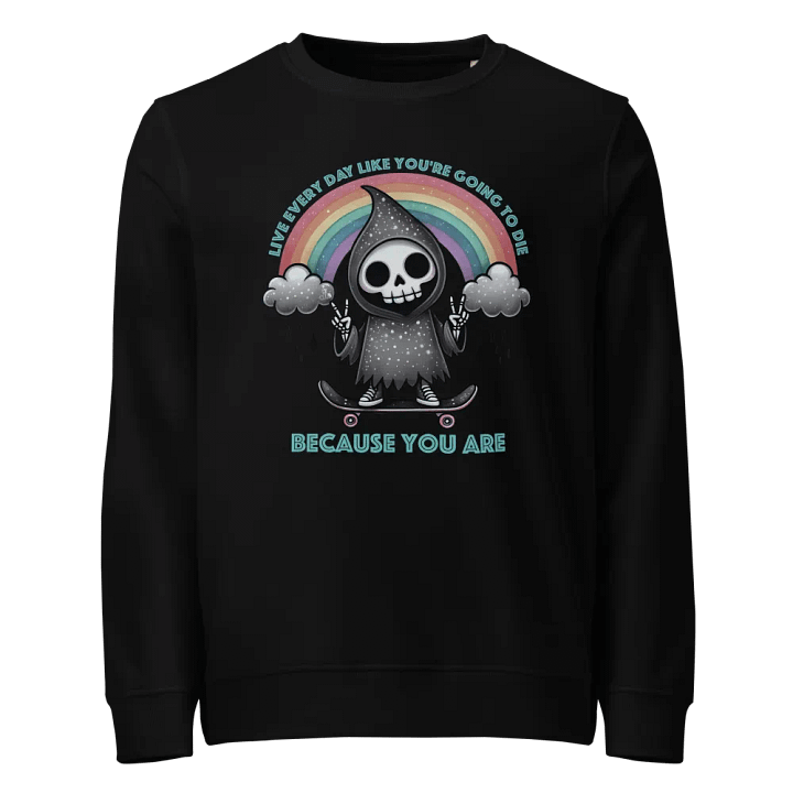 Live Every Day Organic Sweatshirt product image (1)