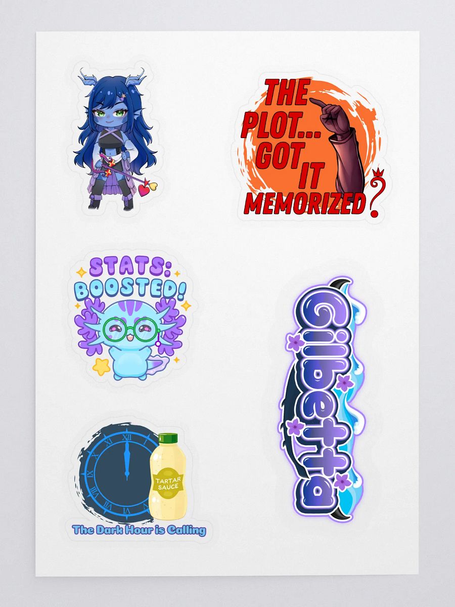 Gilbetta Sticker Sheet product image (3)