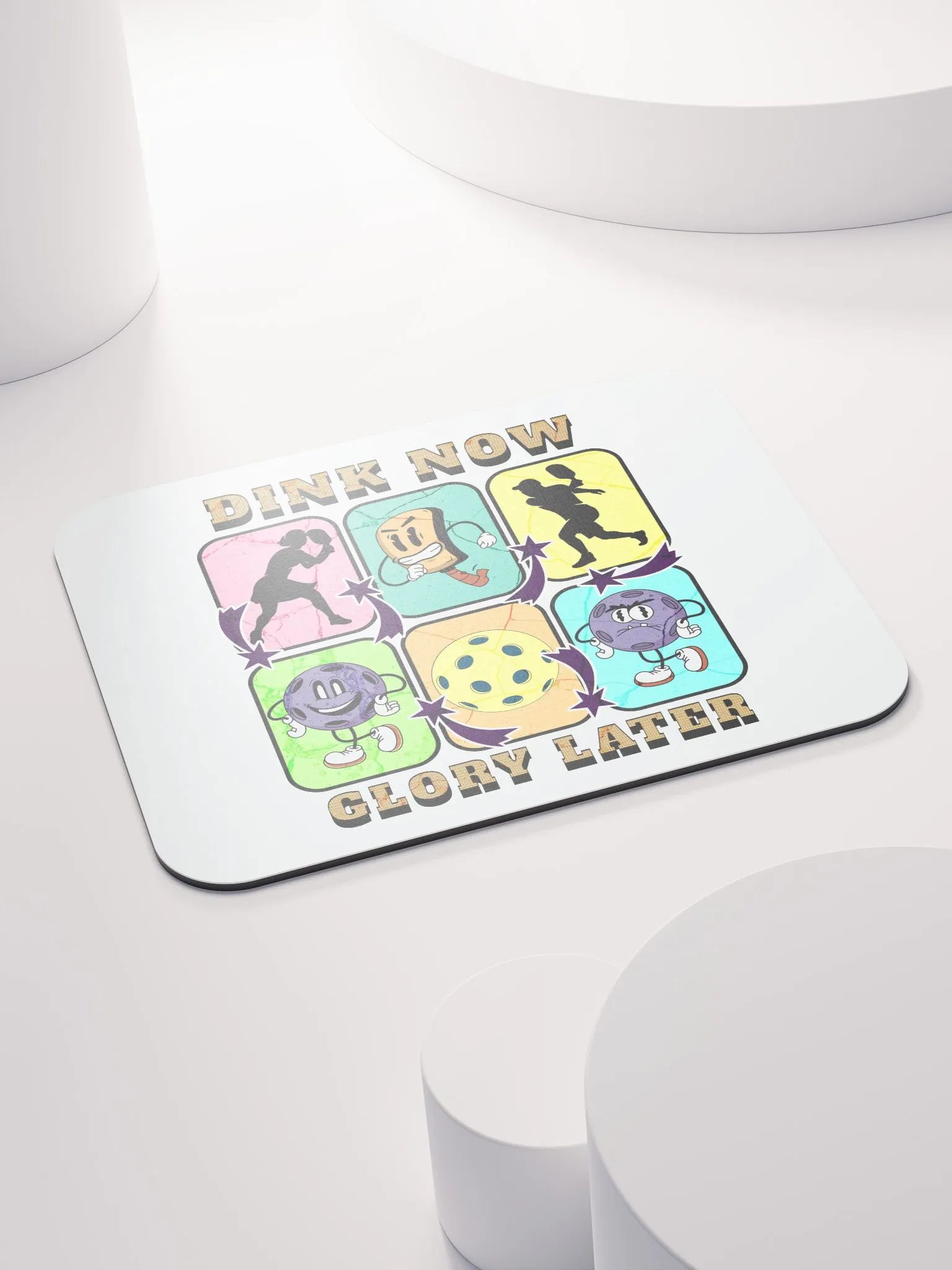 Dink Now Glory Later Pickleball Mouse Pad product image (4)
