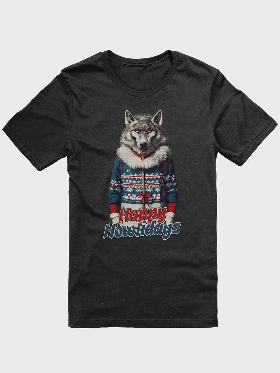 Happy Howlidays Werewolf T Shirt product image (3)