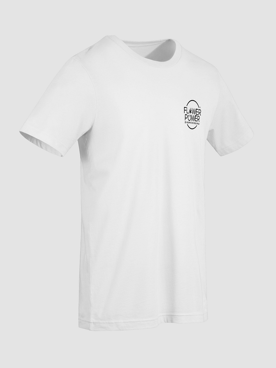 Flower Power Logo Tee (With Back Print) (White) product image (9)