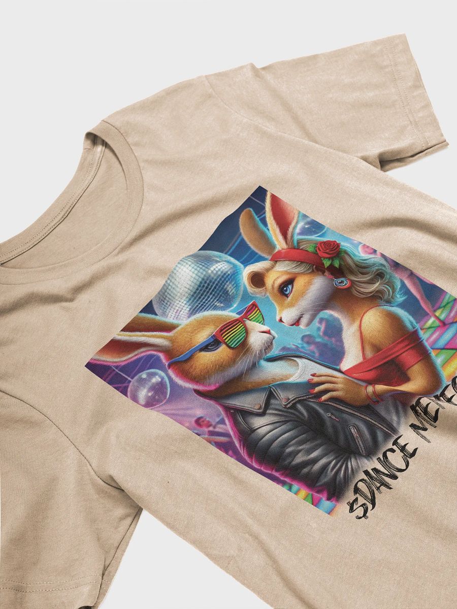 BONNIE and BUNNY - DANCE MEMECOIN - PREMIUM TEE - TAN product image (6)