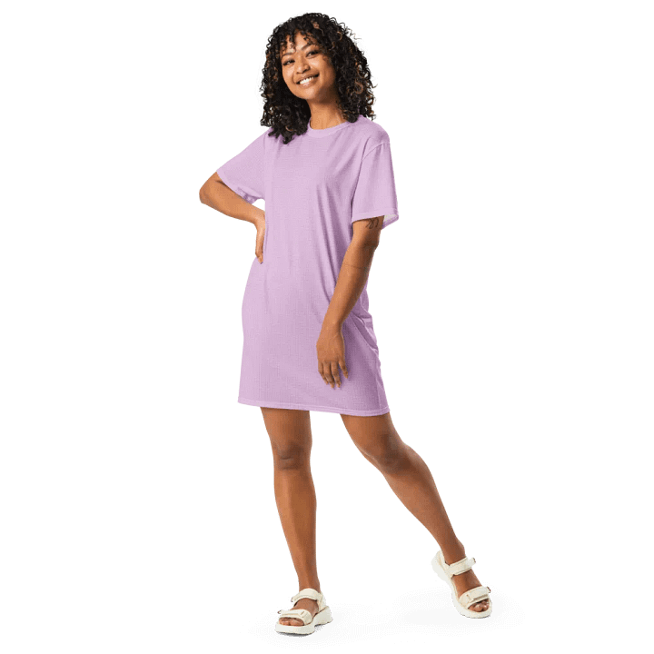 Abstract Pink Fantastic T Shirt Dress product image (1)