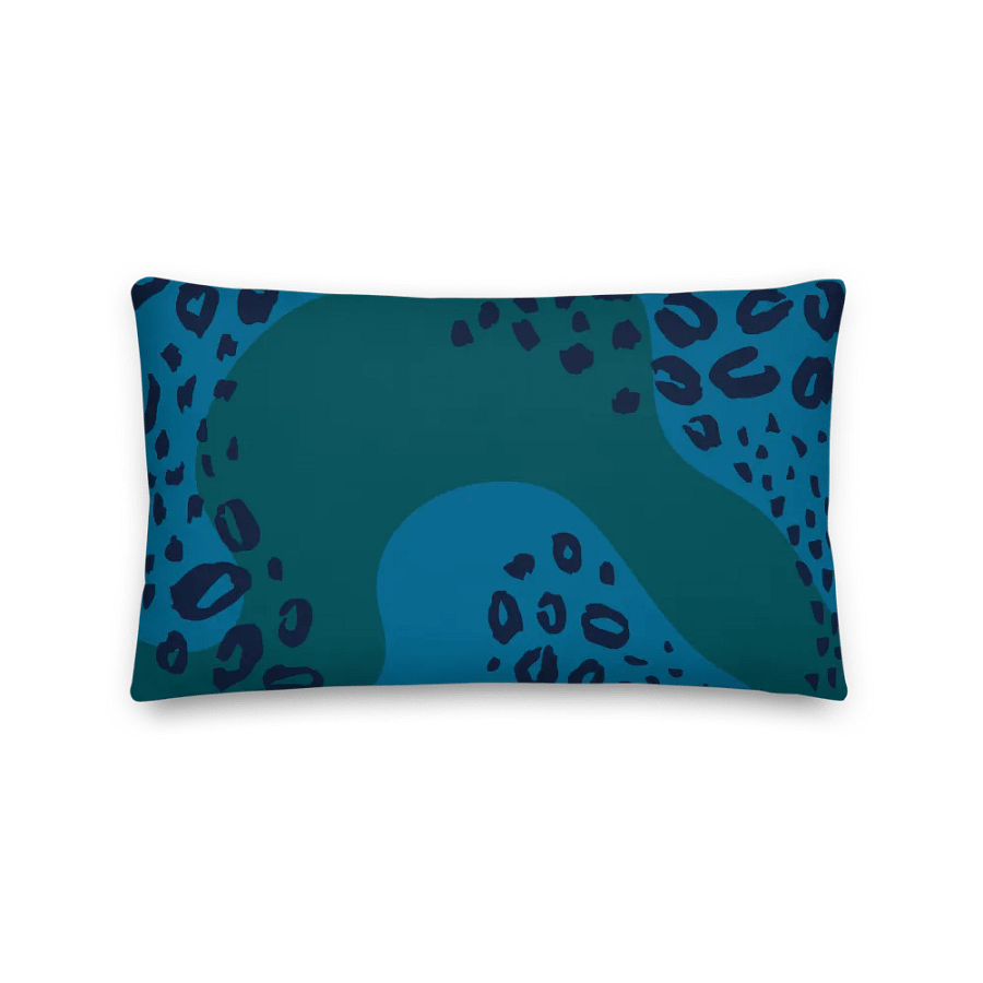 Teal Camo Chic Premium Pillow product image (5)