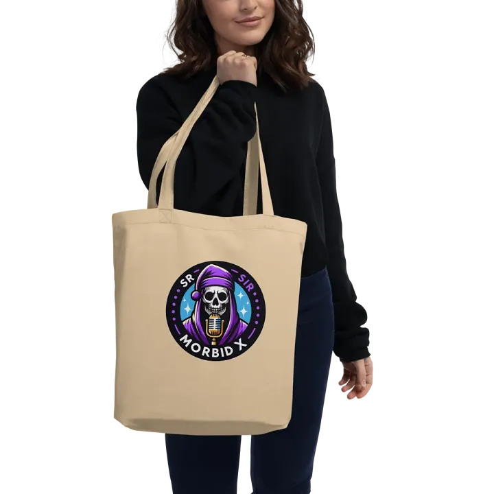 Morbid Eco-Friendly Tote Bag (Oyster) product image (2)
