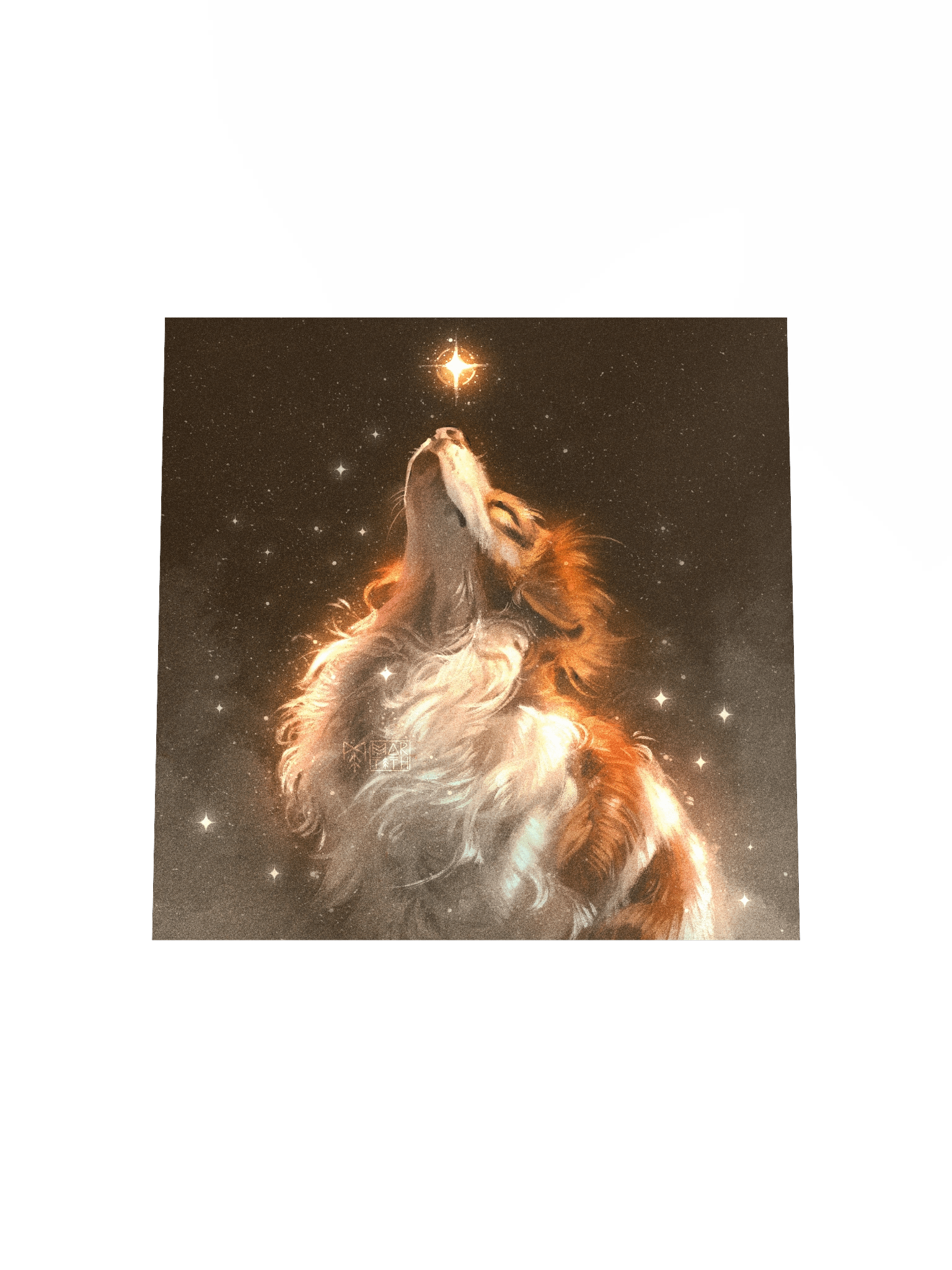 Universe of exploding stars | Matte paper poster product image (20)