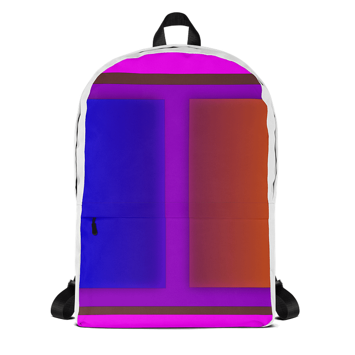 Sunset Waves All-Over Backpack product image (1)