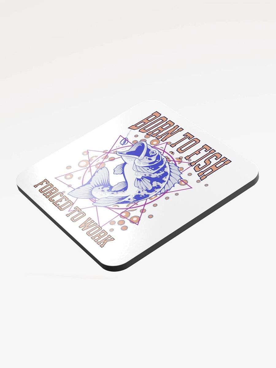 Born to Fish Forced To Work Coaster Set product image (3)
