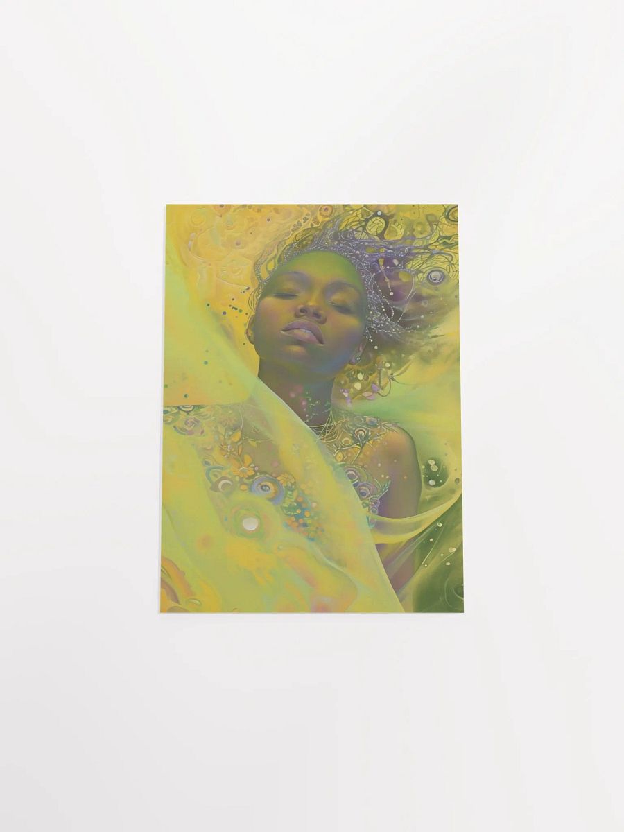 Ethereal Green Serenity Poster product image (7)