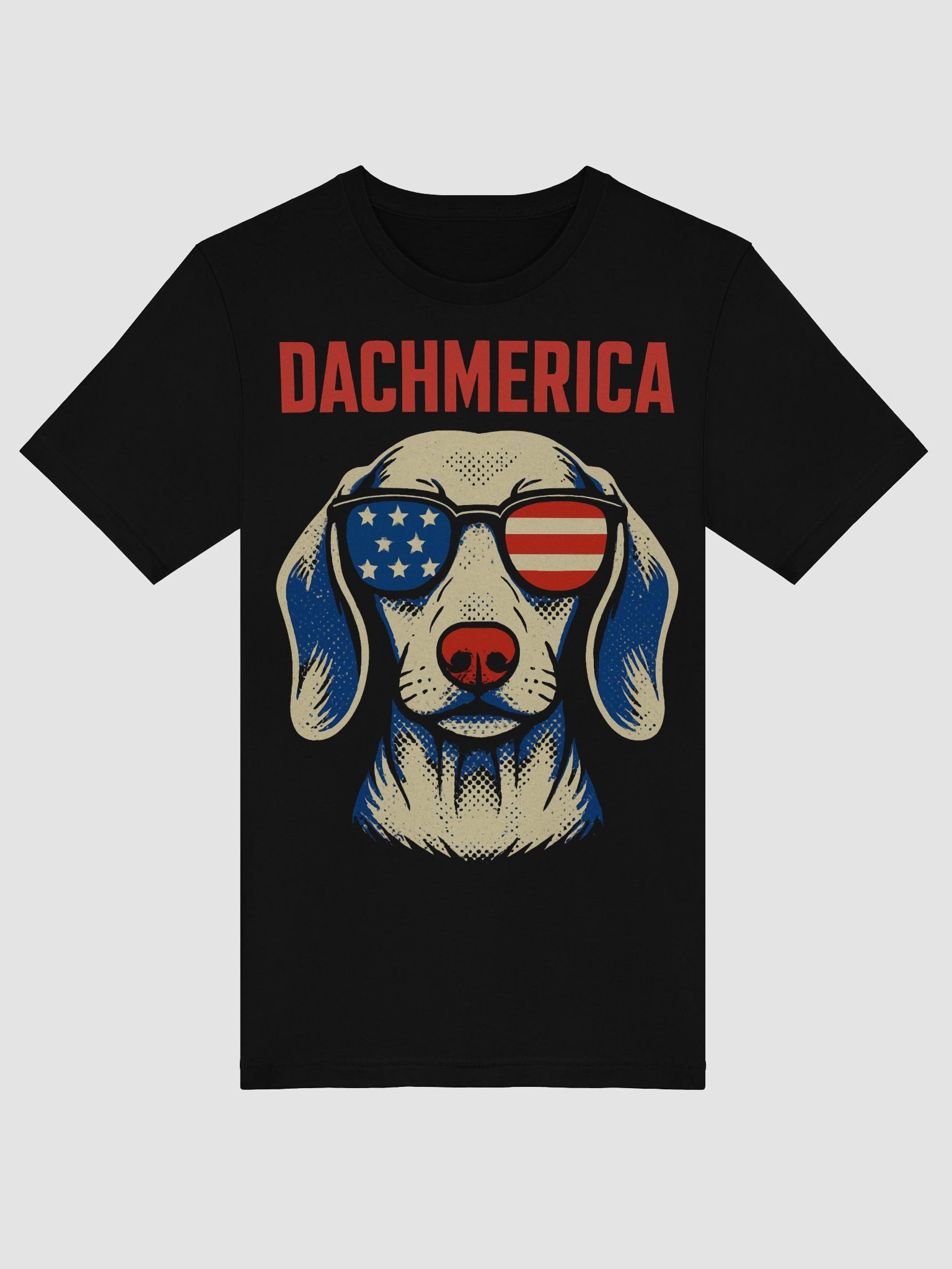 Dachmerica Patriotic Dachshund T-Shirt | Funny Dog Lover Tee product image (5)