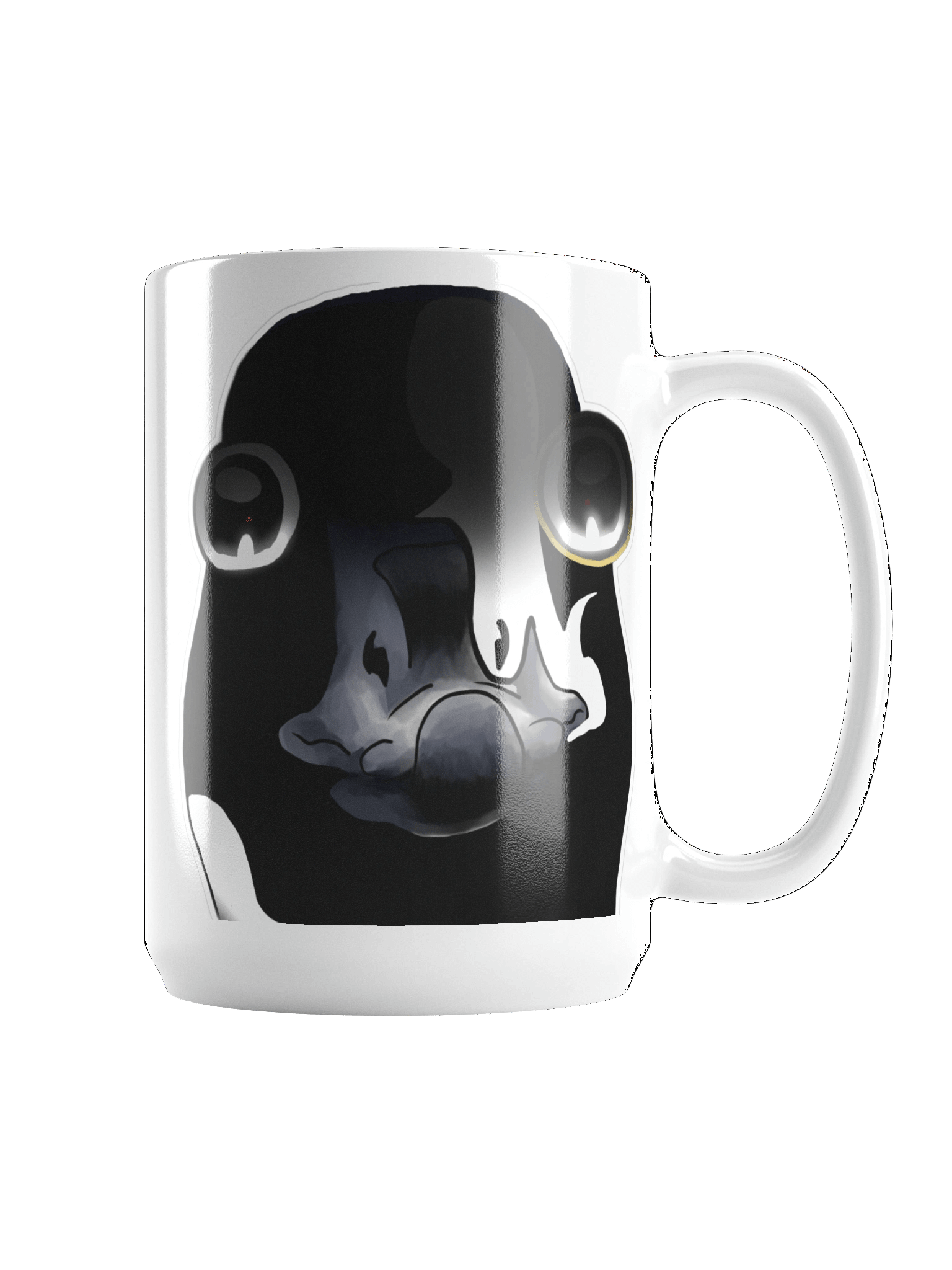 Doom Pengu Stare Mug product image (2)