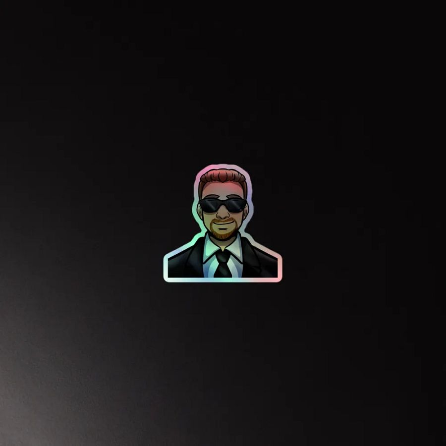 Sharp Dapper Holographic Sticker Set product image (4)