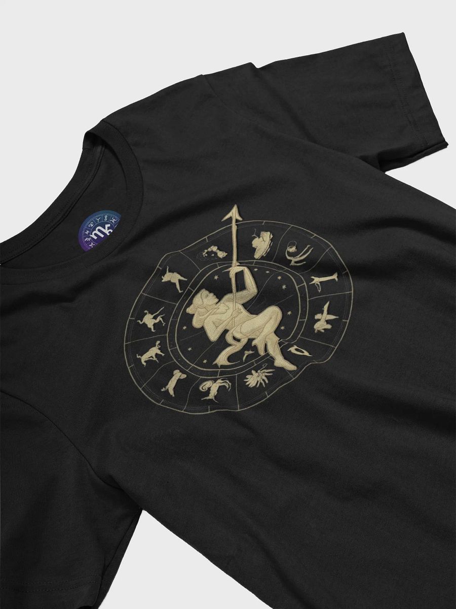 Sagittarius Zodiac Unisex Supersoft T-Shirt with Celestial Archer Design product image (5)